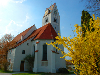Ansicht der Kirche St. Nikolaus