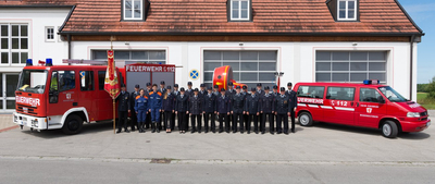 Gruppenbild der Feuerwehr