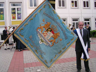 Fahne des Veteranenvereins
